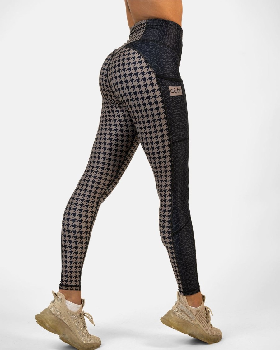 Gavelo Gavelo Timeless Elegance Champagne Leggings Tights