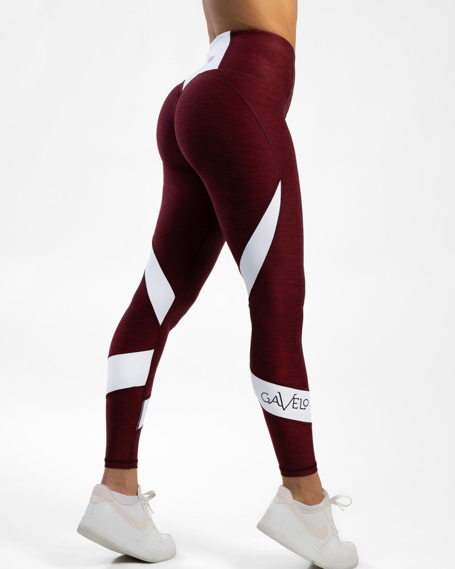 Gavelo Gavelo Burgundy Swirl Comfort Tights Tights