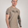 Gavelo Gavelo Vintage Khaki Rashguard T-Shirt T-Shirts & Linnen