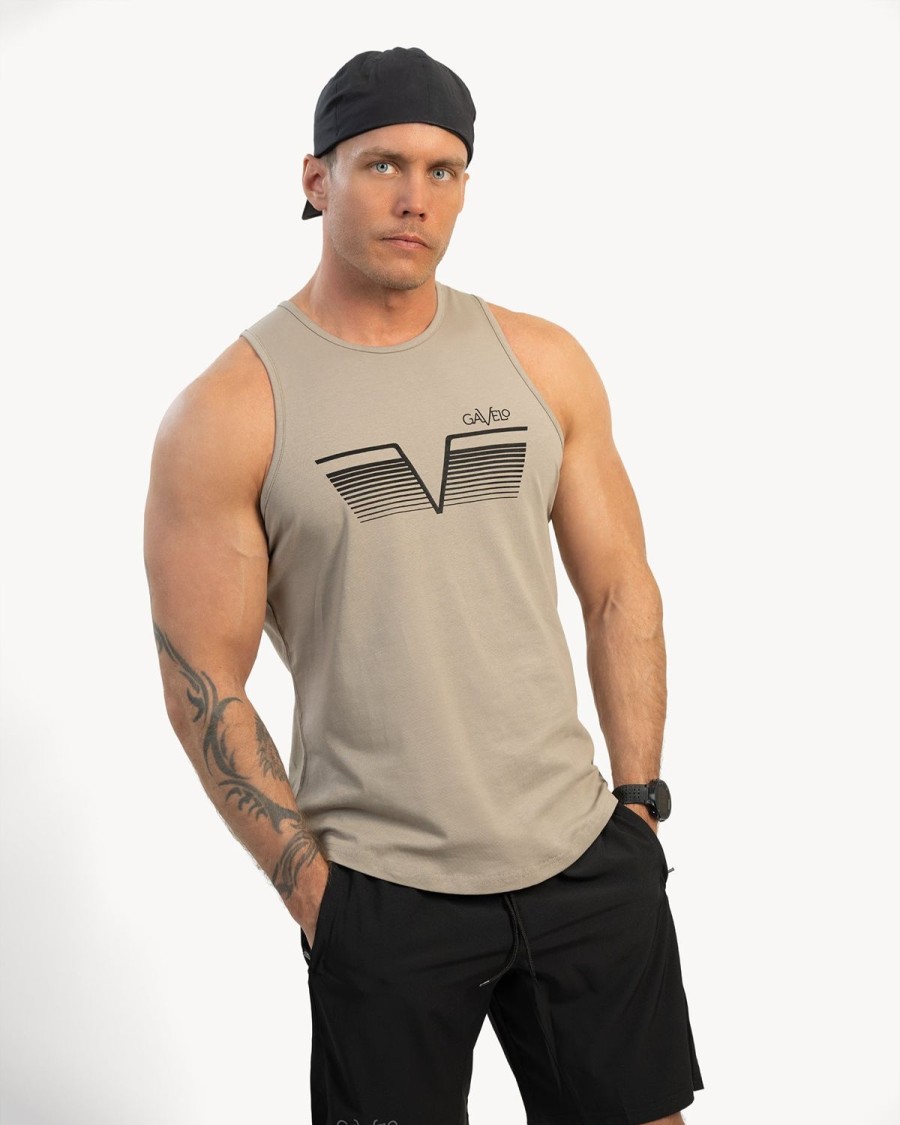 Gavelo Gavelo Amplify Tank Beige T-Shirts & Linnen