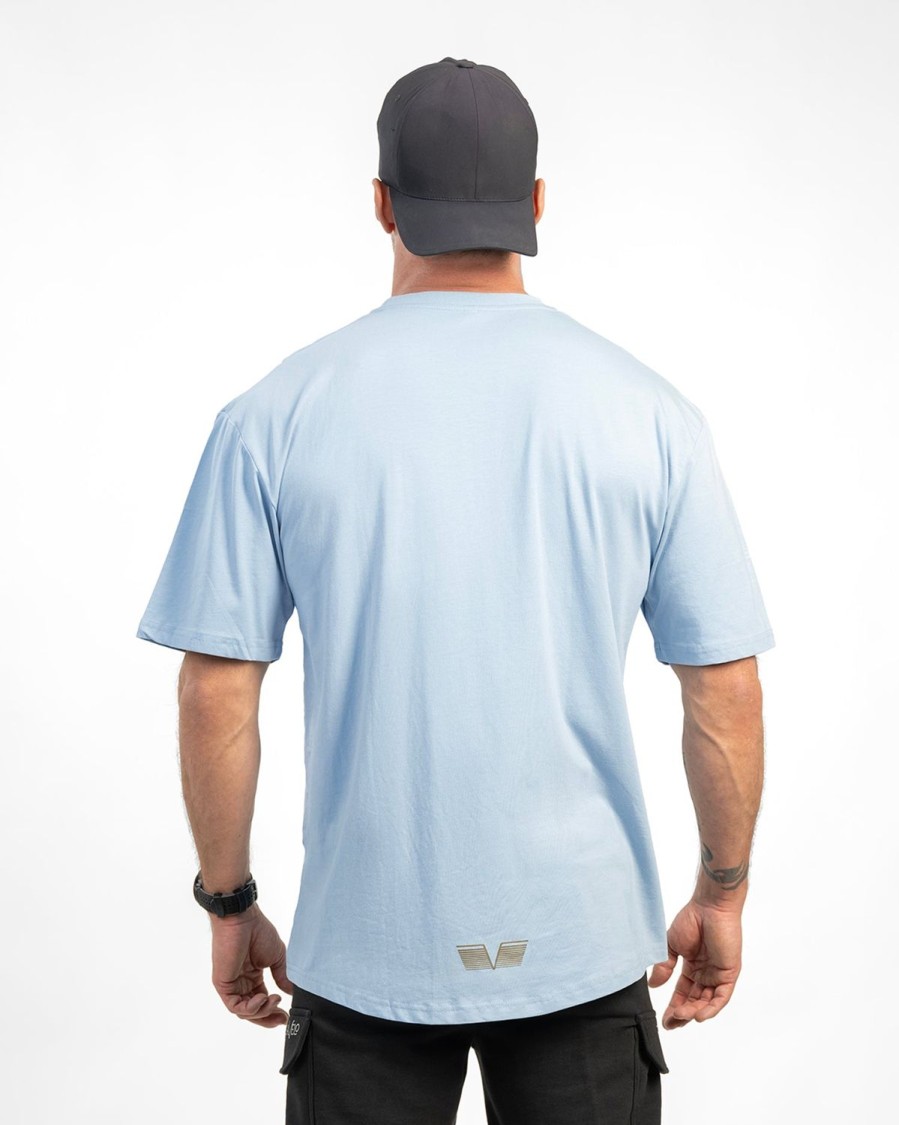 Gavelo Gavelo El Segundo Oversize T-Shirt Blue T-Shirts & Linnen