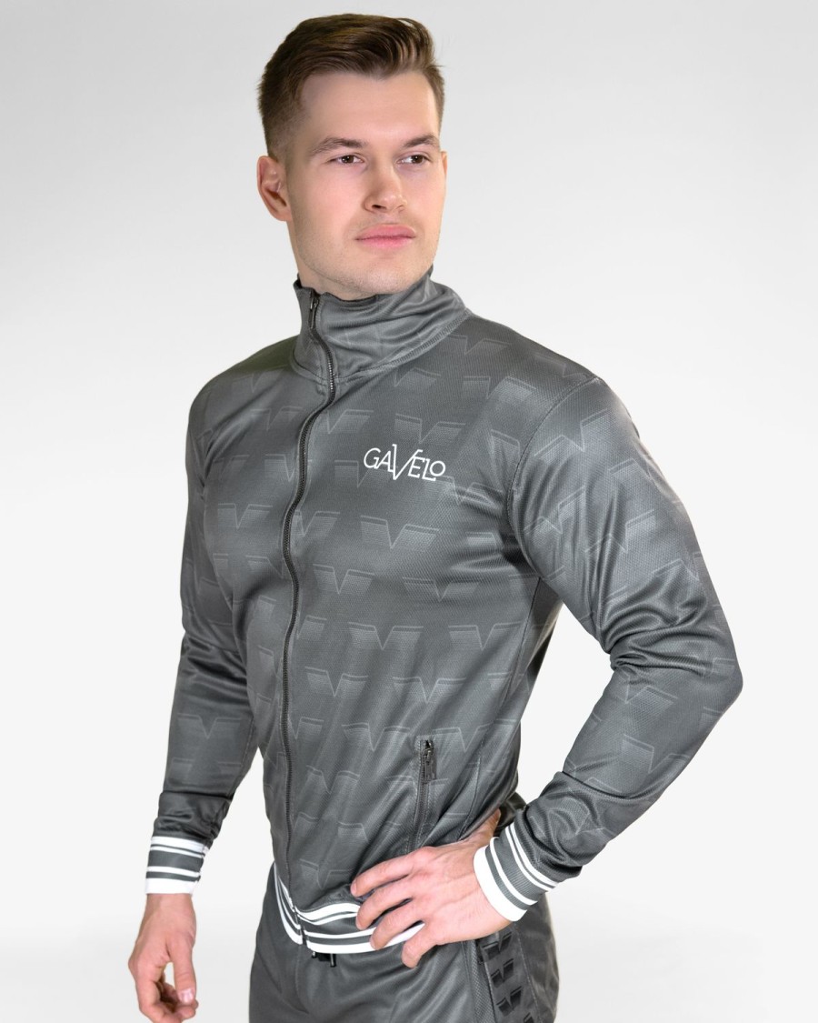 Gavelo Gavelo Track Jacket Carbon Grey Traningsoverall