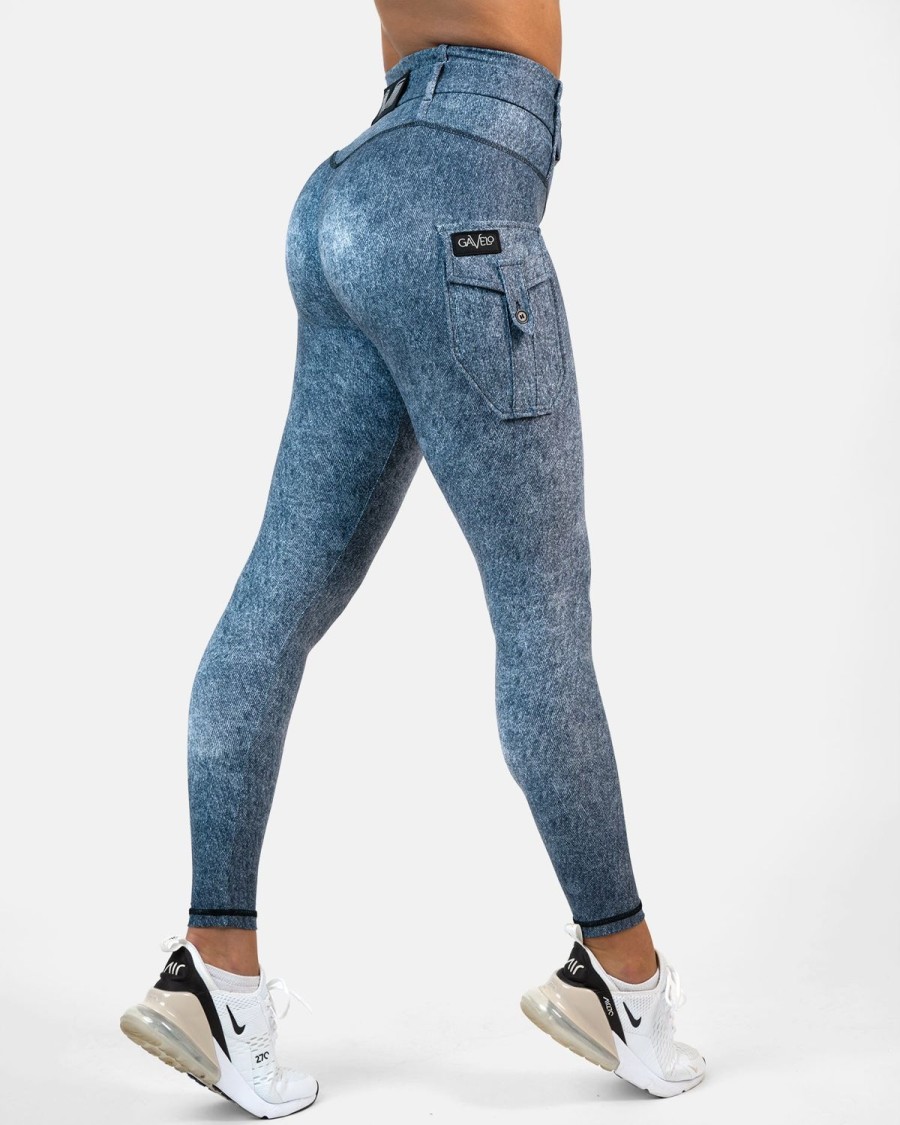 Gavelo Gavelo Cargo Denim Leggings Tights