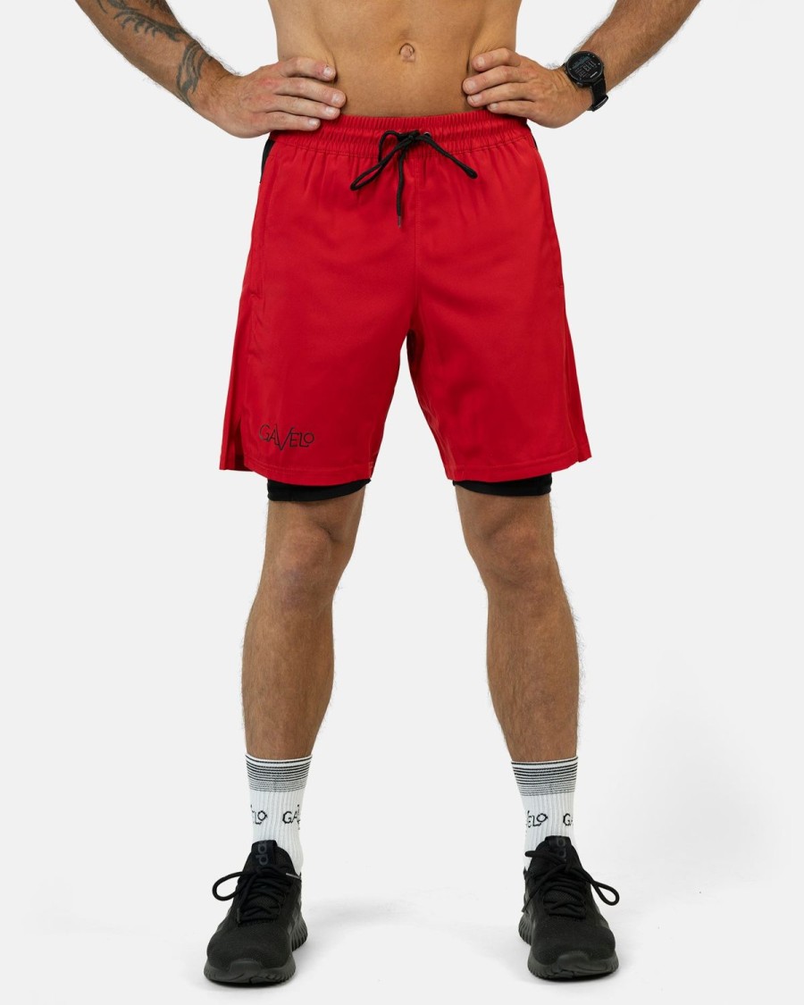 Gavelo Gavelo Performance Shorts Red Shorts